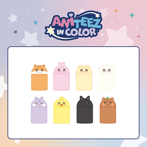 ATEEZ X ANITEEZ POP-UP STORE- ANITEEZ IN COLOR OFFICIAL MD [ MINI DESK TRASH BIN ]