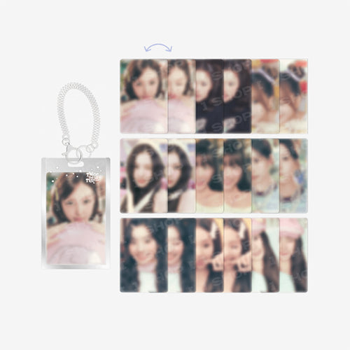 TWICE [ TWICE THE THRILL ] SECRET LENTICULAR KEYRING