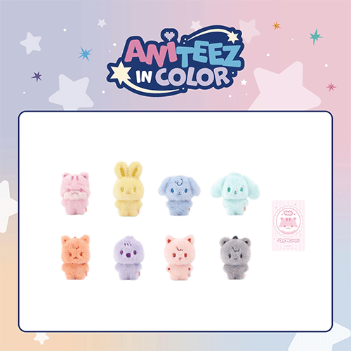 ATEEZ X ANITEEZ POP-UP STORE- ANITEEZ IN COLOR OFFICIAL MD [ COLOR TINY ANITEEZ DOLL ]