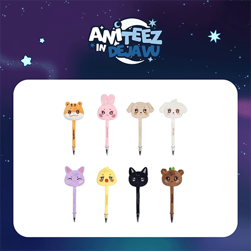ATEEZ X ANITEEZ POP-UP ANITEEZ IN DEJA VU MD [ PLUSH BALL PEN ]