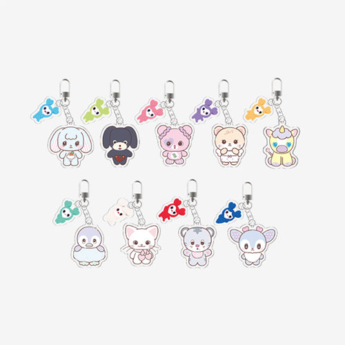 TWICE [ TWICE THE THRILL ] TDOONGZ SECRET ACRYLIC KEYRING
