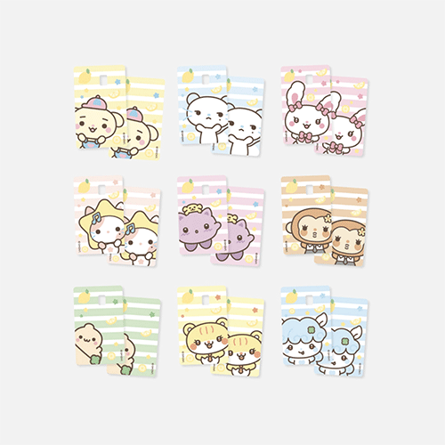 Hearts2Hearts [ CARD COVER STICKER SET ] 2ND MINI ALBUM POP-UP LEMON TANG OFFICIAL MD