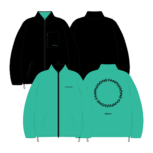 G-DRAGON FAM MEETING FAM+ILY : FAMILY : FAM I LOVE YOU MD [ REVERSIBLE JUMPER ]