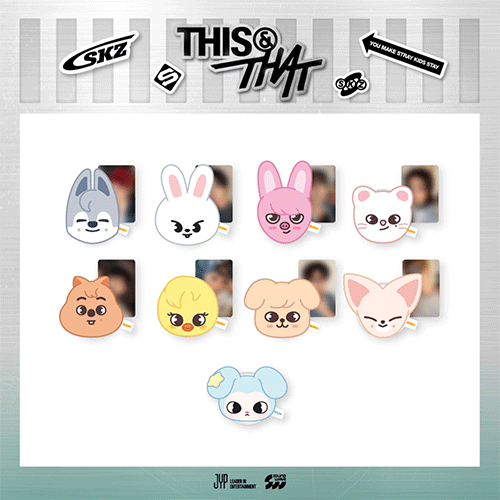 STRAY KIDS [ PLUSH MAGNETIC HOLDER ] THIS & THAT POP-UP STORE MD-WEEK 1