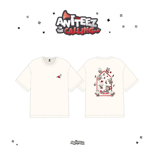 ATEEZ x ANITEEZ [ T-SHIRTS_CREAM ] ANITEEZ IN THE CALLING MD