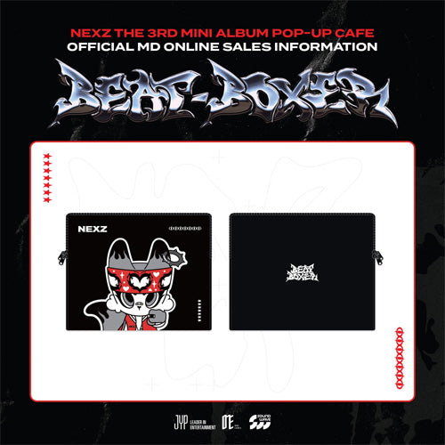 NEXZ THE 3RD MINI ALBUM POP-UP CAFE MD [ FOX2Y LAPTOP POUCH ]