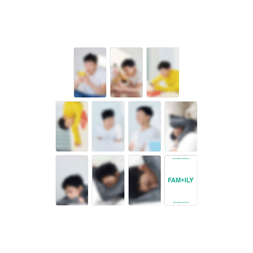 G-DRAGON FAM MEETING FAM+ILY : FAMILY : FAM I LOVE YOU MD [ PHOTOCARD PACK ]