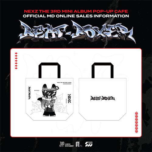NEXZ THE 3RD MINI ALBUM POP-UP CAFE MD [ FOX2Y REUSABLE BAG ]