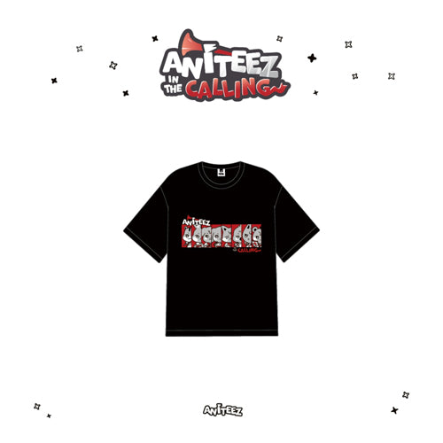 ATEEZ x ANITEEZ [ T-SHIRTS_BLACK ] ANITEEZ IN THE CALLING MD