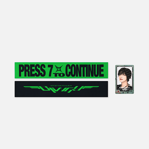 NCT 127 [ SLOGAN TOWEL SET ] 7TH ALBUM BLINGY POP-UP NEO LOST&FOUND CENTER OFFICIAL MD