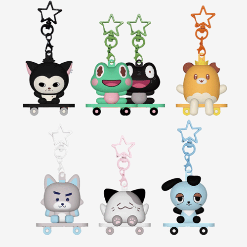 KickFlip [ KICKDOONGS FIGURE KEYRING ] KICK OFF THE WALL Pt.1 POP-UP MD