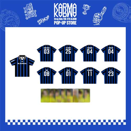 STRAY KIDS [ KARMA ] POP-UP MD | UNIFORM T-SHIRT