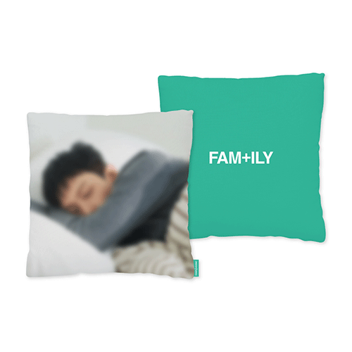 G-DRAGON FAM MEETING FAM+ILY : FAMILY : FAM I LOVE YOU MD [ CUSHION COVER ]