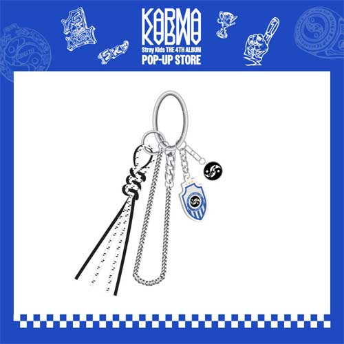 STRAY KIDS [ KARMA ] POP-UP MD | CEREMONY METAL KEYRING
