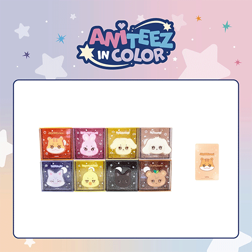 ATEEZ X ANITEEZ POP-UP STORE- ANITEEZ IN COLOR OFFICIAL MD [ COLORFUL STORAGE BOX ]