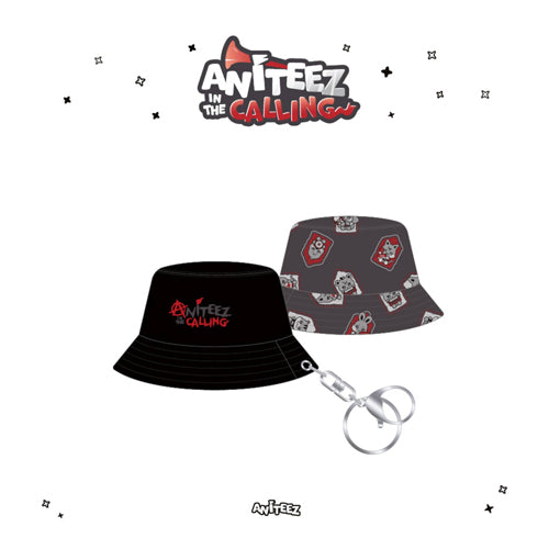 ATEEZ x ANITEEZ [ BUCKET HAT KEYCHAIN ] ANITEEZ IN THE CALLING MD