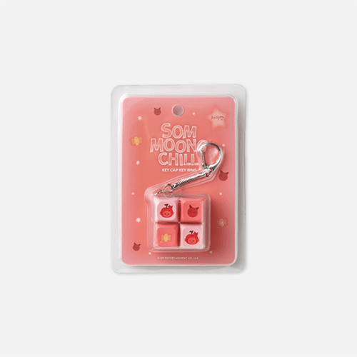NCT 127 [ SOM-MOONG-CHILL KEY CAP KEY RING ] 7TH ALBUM BLINGY POP-UP NEO LOST&FOUND CENTER OFFICIAL MD