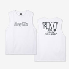 STRAY KIDS [ SLEEVELESS TOP ] RUN IT OFFICIAL MD - Music Plaza