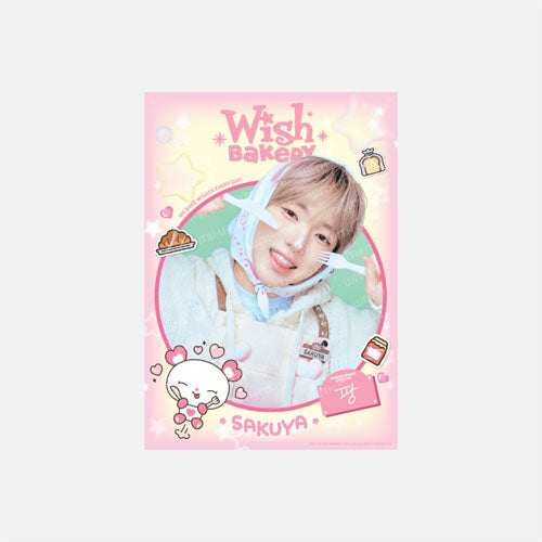 NCT WISH WISH BAKERY POP UP OFFICIAL MD [ BAKERY POSTER  ]