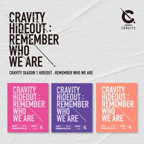 크래비티 | CRAVITY 1ST MINI ALBUM [ SEASON 1. HIDEOUT: REMEMBER WHO WE ARE ]