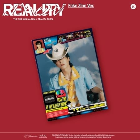 유노윤호 | U-KNOW 3RD MINI ALBUM [ REALITY SHOW ] FAKE ZINE VER.