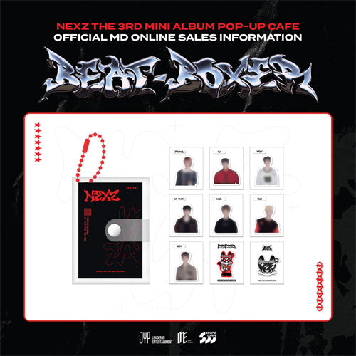 NEXZ THE 3RD MINI ALBUM POP-UP CAFE MD [ TTIBU STICKER SET ]