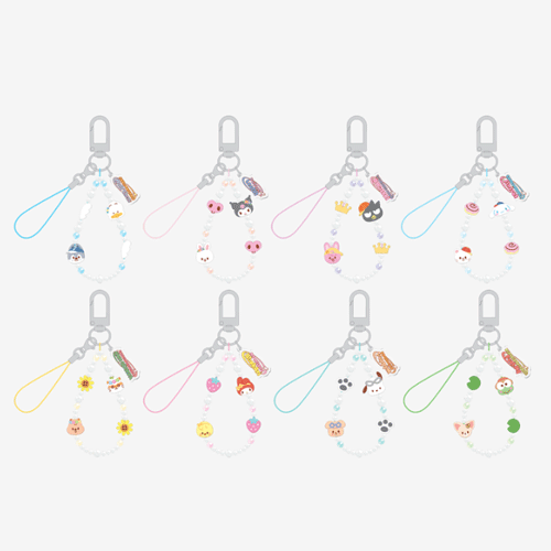 STRAY KIDS 2026 SKZOO X SANRIO CHARACTERS [ PHONE BEADS STRAP ]