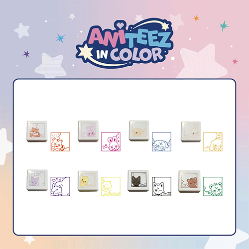 ATEEZ X ANITEEZ POP-UP STORE- ANITEEZ IN COLOR OFFICIAL MD [ SPEECH BUBBLE STAMP ]