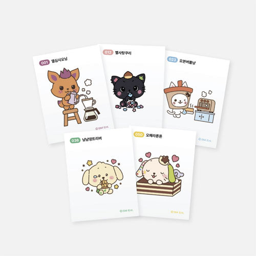 NCT WISH WISH BAKERY POP UP OFFICIAL MD [ RANDOM TTIBU STICKER SET ]