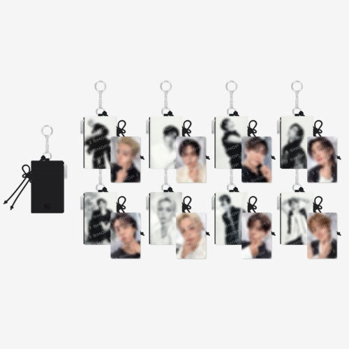 STRAY KIDS [ CARD HOLDER KEYRING ] RUN IT OFFICIAL MD