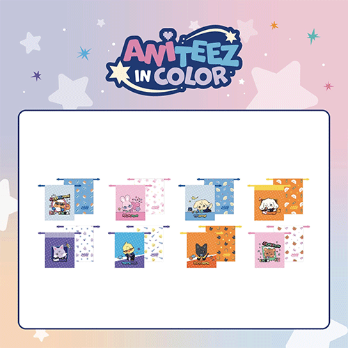 ATEEZ X ANITEEZ POP-UP STORE- ANITEEZ IN COLOR OFFICIAL MD [ ANITEEZ COLOR POUCH ] RANDOM