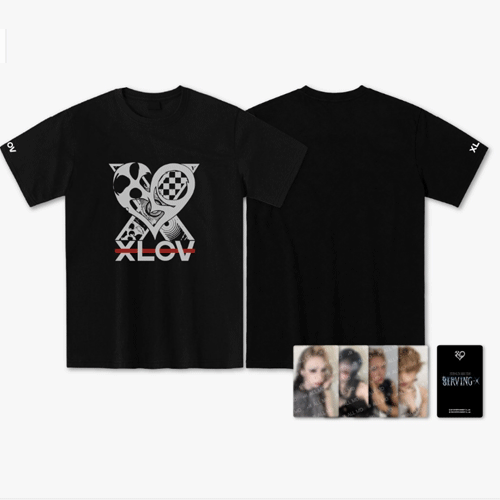 XLOV [ OVERSIZED SHORT-SLEEVE T-SHIRT ] 2026 XLOV ASIA TOUR [ SERVING-X ] OFFICIAL MD