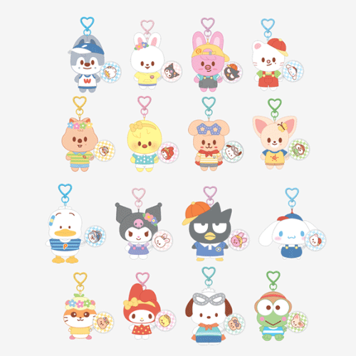 STRAY KIDS 2026 SKZOO X SANRIO CHARACTERS [ 10CM PLUSH ] MINI PICKET VER.