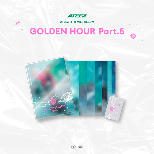 ATEEZ [ GOLDEN HOUR: Part.5 ] POP-UP STORE MD | L-HOLDER PHOTO SET