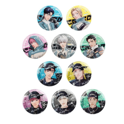 PLAVE 4TH MINI ALBUM 'Caligo Pt.2' OFFICIAL MD [ BORN SAVAGE TRADING CAN BADGE ] RANDOM