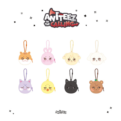 ATEEZ x ANITEEZ [ BACKPACK POUCH KEYRING ] ANITEEZ IN THE CALLING MD