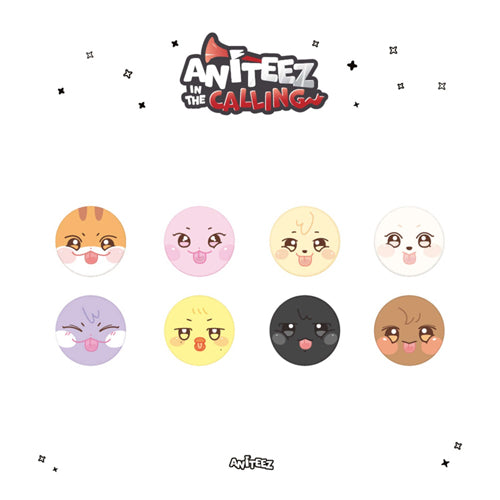 ATEEZ x ANITEEZ [ SOFT PIN BUTTON ] ANITEEZ IN THE CALLING MD