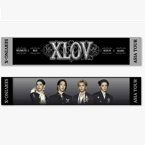 XLOV [ TOWEL SLOGAN ] 2026 XLOV ASIA TOUR [ SERVING-X ] OFFICIAL MD