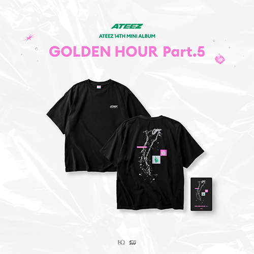 ATEEZ [ GOLDEN HOUR: Part.5 ] POP-UP STORE MD | SHORT SLEEVE T-SHIRT