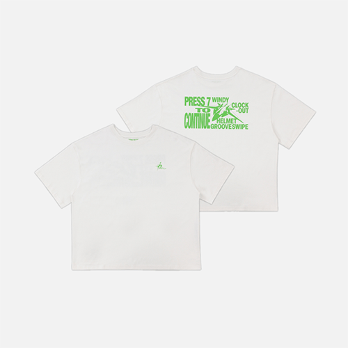 NCT 127 [ T-SHIRT ] 7TH ALBUM BLINGY POP-UP NEO LOST&FOUND CENTER OFFICIAL MD