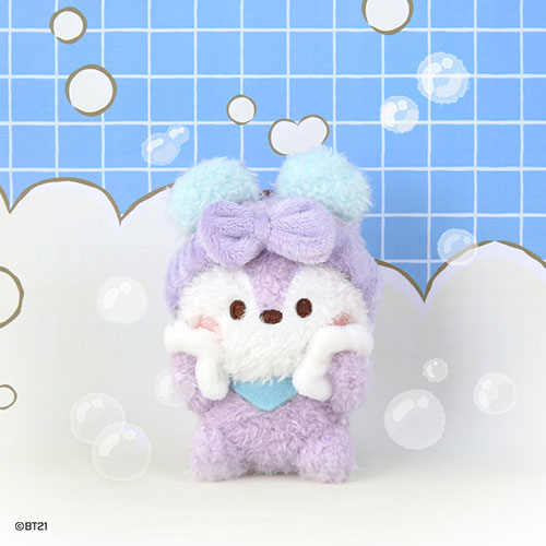 BT21 MININI PLUSH KEYRING BATH TIME Music Plaza
