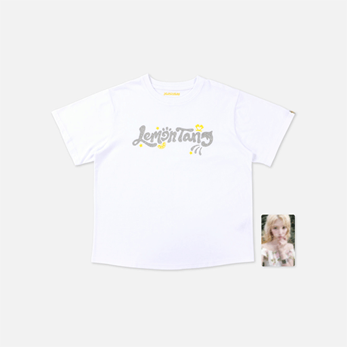 Hearts2Hearts [ T-SHIRT SET A VER. ] 2ND MINI ALBUM POP-UP LEMON TANG OFFICIAL MD