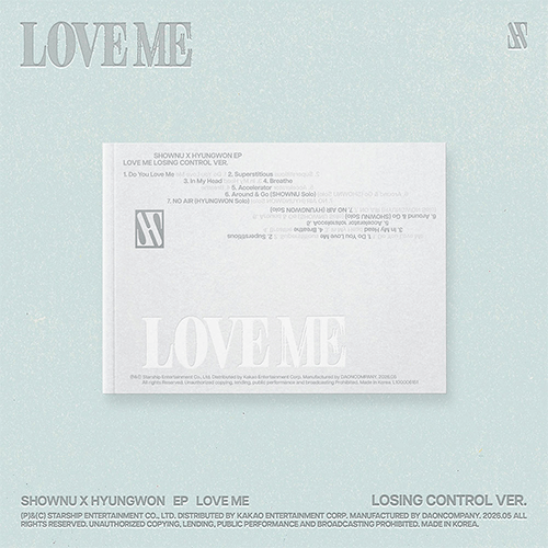 셔누x형원 | SHOWNU x HYUNGWON EP [ LOVE ME ]