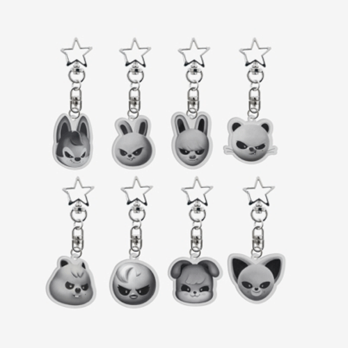 STRAY KIDS SKZOO Everywhere All Around The World in SEOUL [ EVIL SKZOO ACRYLIC KEYRING ]