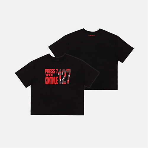NCT 127 [ T-SHIRT ] 7TH ALBUM BLINGY POP-UP NEO LOST&FOUND CENTER OFFICIAL MD