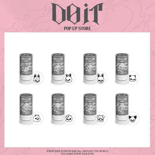 ピリ　QR Stray Kids スキズ ポップアップ DO IT スタンプ STRAY KIDS [ SKZOO STAMP ] DO IT POP-UP STORE OFFICIAL MERCH