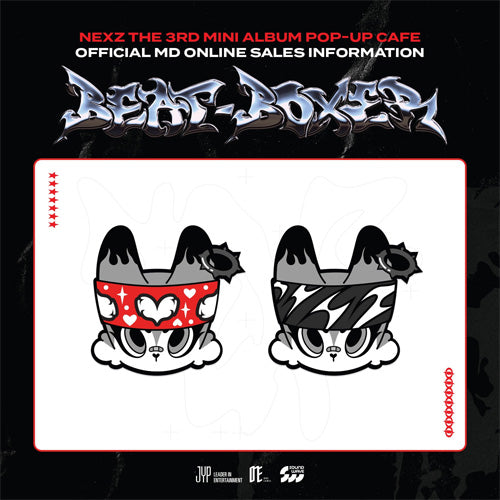 NEXZ THE 3RD MINI ALBUM POP-UP CAFE MD [ FOX2Y BOUCLE STICKER ]