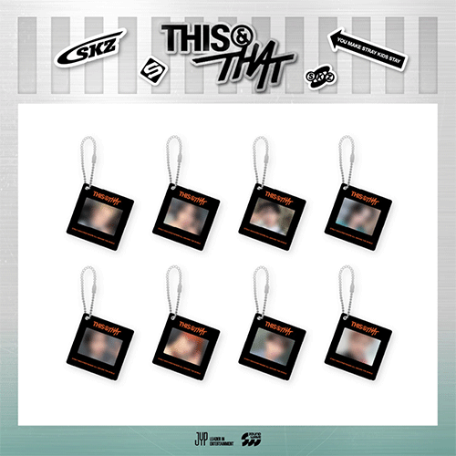 STRAY KIDS [ PHOTO KEYRING ] THIS & THAT POP-UP STORE MD -WEEK 1