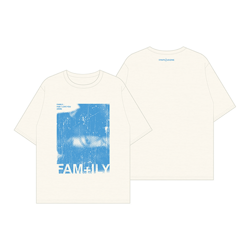 G-DRAGON FAM MEETING FAM+ILY : FAMILY : FAM I LOVE YOU MD [ T-SHIRT ]