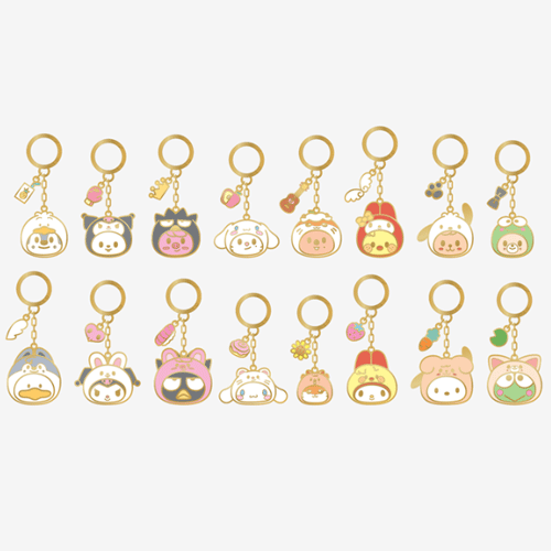 STRAY KIDS 2026 SKZOO X SANRIO CHARACTERS [ METAL KEYRING ]